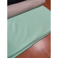 Ściągacz bawełniany prążek do wykończenia odzieży sportowej - miętowy